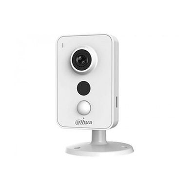 IP видеокамера Dahua DH-IPC-K35AP, Білий, 2.8 мм, Куб, 3 Мп, 10 метрiв