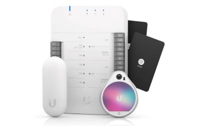 Комплект Ubiquiti UniFi Access Starter Kit (UA-SK), Мережевий, Внутрішня, Магнітний, Електромеханічний, Смартфон (Bluetooth), Смартфон (NFC)