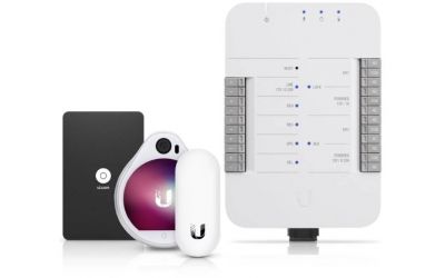 Комплект Ubiquiti UniFi Access Starter Kit (UA-SK), Сетевой, Внутреняя, Магнитный, Электромеханический, Смартфон (Bluetooth), Смартфон (NFC)
