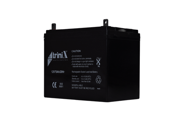 Аккумуляторная батарея свинцово-кислотная Trinix 75 Ah 12V