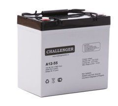 Акумуляторна батарея CHALLENGER А12-55, 12V 55Ah (229х138х235), Q1, ( VRLA AGM )