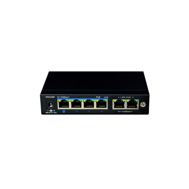 PoE комутатор UTEPO UTP3-SW04-TP60, 5-8 портів, 4 порти, CCTV режим