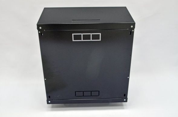 Шкаф 19", 12U, 600х350х640мм (Ш*Г*В), акриловое стекло, black UA-MGSWA1235B