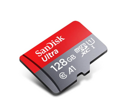 Карта памяти miсroSDXC 128GB SanDisk Ultra TransFlash Memory Card с SD-адаптером class 10 UHS-I