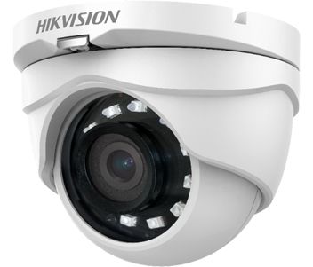 Відеокамера Hikvision DS-2CE56D0T-IRMF (С) (2.8 ММ), Hikvision, 2.8 мм, 2 мп, Turbo HD, 25 метрів, Метал, Немає