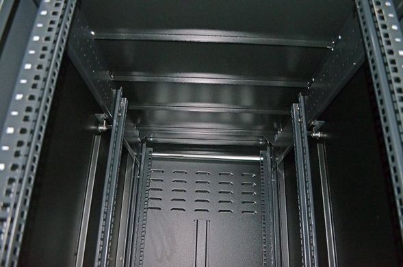 Шкаф 19" 45U, 610х1055 мм (Ш*Г), усиленный, черный UA-MGSE45610MB