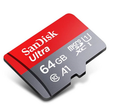 Карта памяти miсroSDXC 64GB SanDisk Ultra TransFlash Memory Card с SD-адаптером class 10 UHS-I