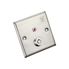 Кнопка виходу з ключем Yli Electronic YKS-850LM, Врізний, управління ключем