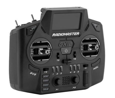 Аппаратура управления RadioMaster GX12 Dual 1W Gemini Xrossband ELRS