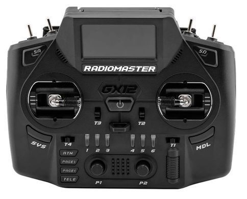 Аппаратура управления RadioMaster GX12 Dual 1W Gemini Xrossband ELRS