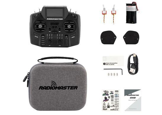 Аппаратура управления RadioMaster GX12 Dual 1W Gemini Xrossband ELRS