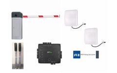 Комплект СКУД для організації проїзду автотранспорту за допомогою UHF зчитувачів, Мережевий, Вулична, Шлагбаум, Безконтактна UHF мітка
