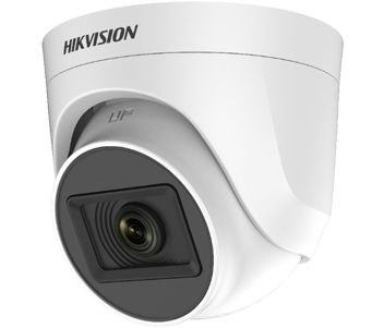Видеокамера Hikvision DS-2CE76H0T-ITPF (C) (2.4 ММ), Hikvision, 2.4мм, 5 Мп, Turbo HD, 20 метров, Пластик