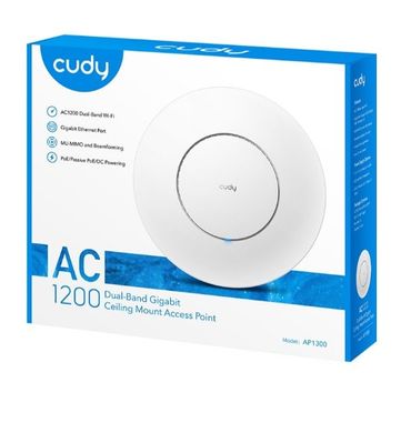 Точка доступа WiFi 5 Cudy AP1300 с поддержкой Mesh двухдиапазонная гигабитная