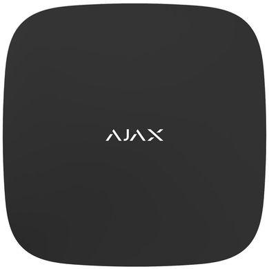 Комплект антипотоп Ajax StarterKit Plus Черный + Реле Ajax WallSwitch + Шаровой кран HC 220 + 2 датчика протечки Ajax LeaksProtect, Черный