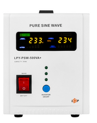 ИБП с правильной синусоидой 12V LPY-PSW-500VA+ (350Вт) 5A/10A