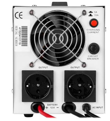 ИБП с правильной синусоидой 12V LPY-PSW-500VA+ (350Вт) 5A/10A