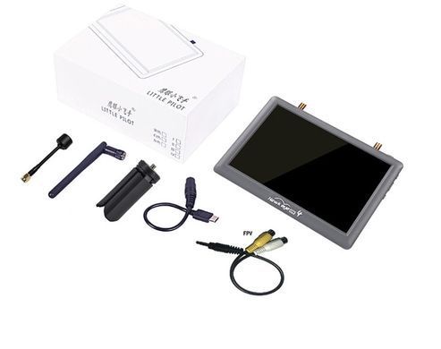 Монитор Hawkeye Little Pilot 4 Monitor 5" (4.9-6.0GHz, DVR, Gray)