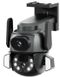 IP PTZ-видеокамера с WiFi 4Mp (2*4Mp) Light Vision VLC-9692WI10ZL f=4+8mm, ИК+LED-подсветка, с микрофоном