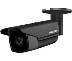 IP видеокамера Hikvision DS-2CD2T23G0-I8 BLACK (4ММ), Черный, 4 мм, Корпус, Фиксированный, 2 Мп, 80 метров, Поддержка microSD, PoE, Пересечение линии, Вторжение в область, Детектор лиц, Улица, Помещение