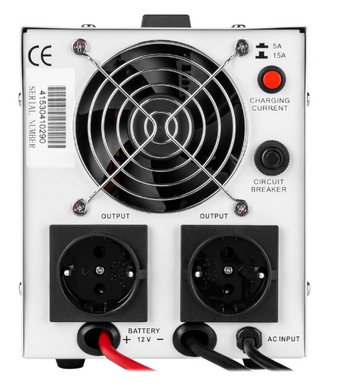 ИБП с правильной синусоидой 12V LPY-PSW-800VA+(560Вт)5A/15A