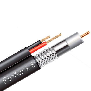 Абонентський коаксіальний кабель FinMark F5967BV-2x0.75 POWER 305 м