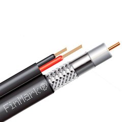 Абонентський коаксіальний кабель FinMark F5967BV-2x0.75 POWER 100м