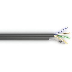 Lan-кабель КППТ-ВП (100) 4х2х0,51 (U / UTP-cat.5E), UTP, Зовнішній з тросом, Мідь, 4 пари, 305 метрів
