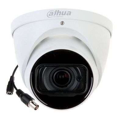 Відеокамера Dahua DH-HAC-HDW1500TP-Z-A, Білий, Dahua, 2.7-12 мм, 5 Мп, HD-CVI, 60 метрів, Алюміній, Вбудований мікрофон