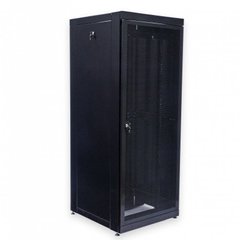 Шкаф 19" 42U, 800х865 мм (Ш*Г), черный, перфорированные двери (66%) UA-MGSE4288PB