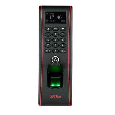 Біометричний термінал контролю доступу ZKTeco TF1700, Відбиток пальця, RS232/485, USB, TCP/IP, Настінний