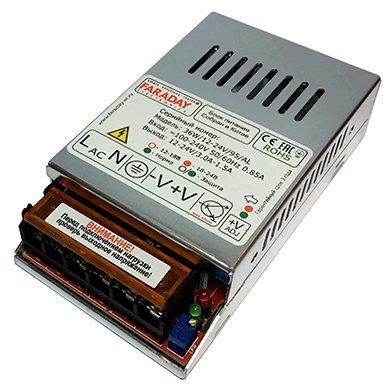 Блок питания Faraday Electronics 36W/12-24V/95/AL