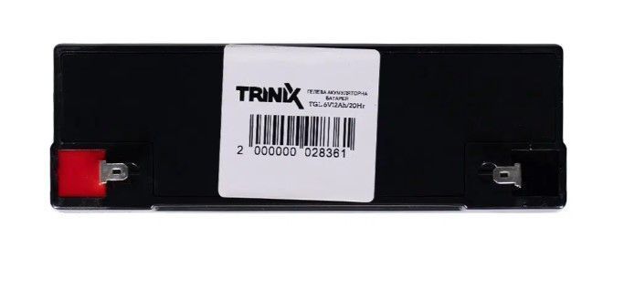 Аккумуляторная батарея гелевая 6В 12Ач Trinix TGL6V12Ah/20Hr GEL
