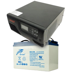 Комплект ДБЖ + АКБ MUST EP20-R1000W + 12V 100Ah DG12-100
