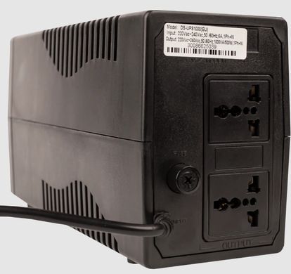 Источник бесперебойного питания Hikvision DS-UPS1000 1000 ВА