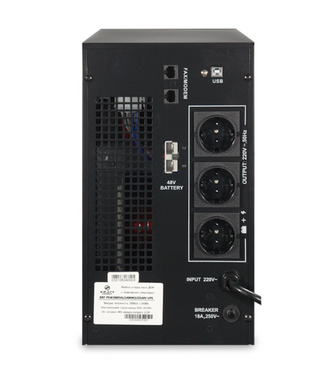 Комплект резервного живлення Kraft PSW3000VA/2400W(LCD)48V UPS + гелева батарея 3810 Вт*г
