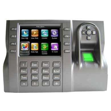Терминал учета рабочего времени iClock580, Отпечаток пальца, RS232/485, USB, TCP/IP, Настенный