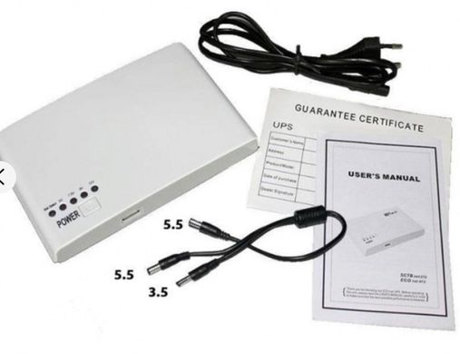 Джерело Безперебійного Питання U-tex Mini UPS MN4 8800 mAh Lithium Battery (Вихідна напруга: DC 9/12/15/24В + USB)