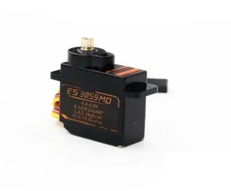 Сервопривід EMAX ES3059MD 12G, цифровий, металевий редуктор, для FPV дронів