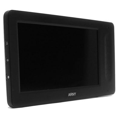 Комплект видеодомофона ARNY AVD-7005 black/brown
