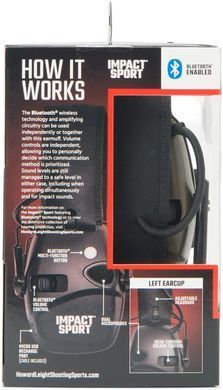 Активні навушники Impact Sport Bluetooth OD green &lrm;R-02548OD