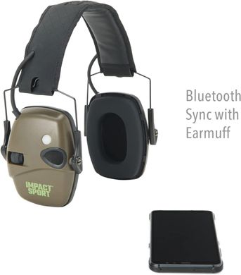 Активные наушники Impact Sport Bluetooth OD green ‎R-02548OD