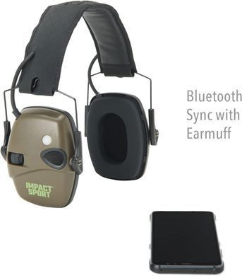 Активні навушники Impact Sport Bluetooth OD green &lrm;R-02548OD
