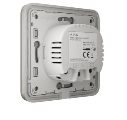 Вимикач Ajax LightSwitch 2-клавішний Olive