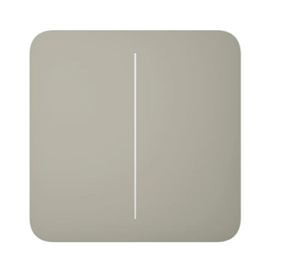 Вимикач Ajax LightSwitch 2-клавішний Olive