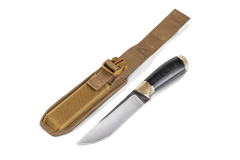 Комплект: нож с тактическими ножнами Coyote, Тактичні сумки та підсумки, Для ножів,  Койот,  Cordura 1000D