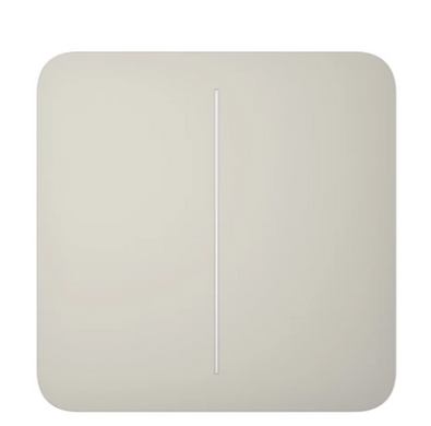 Вимикач Ajax LightSwitch 2-клавішний Oyster