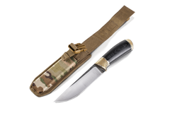 Комплект: нож с тактическими ножнами Multicam, Тактичні сумки та підсумки, Для ножів,  Мультикам,  Cordura 1000D
