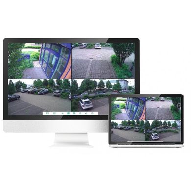 Комплект відеоспостереження BALTER HDS-MT1244KIT, 4 камери, Дротовий, Вулична, Ip, AHD, 2 Мп