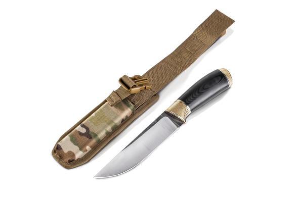 Комплект: ніж з тактичними ножнами Multicam, Тактичні сумки та підсумки, Для ножів,  Мультикам,  Cordura 1000D